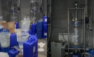 В Алматинской области изъяли 100 кг мефедрона из незаконного оборота