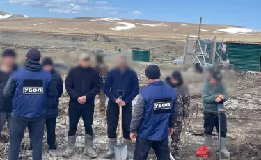 ШҚО-да заңсыз алтын өндірумен айналысқан 6 адам ұсталды