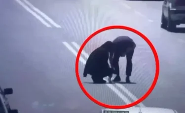 Двойная сплошная - не препятствие: в Таразе ее закрасили ради удобства