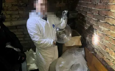 В Акмолинской области ликвидирована крупная нарколаборатория