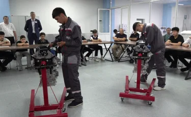 Мастер-класс «Шаг в будущее» провели для алматинских старшеклассников