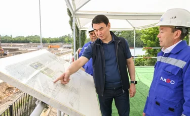 Алматы әкімі қаланың инженерлік инфрақұрылымын жаңғырту барысымен танысты