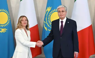 Касым-Жомарт Токаев и Джорджа Мелони провели переговоры