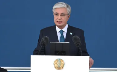 Халқымыз Ұлы Жеңіске өлшеусіз үлес қосты: Президент Әскери парадта сөз сөйледі