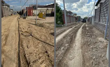 Акимат проводит проверку по строительству сетей в микрорайоне Рахат-Мадениет