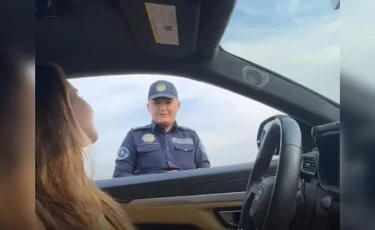 Языковой барьер: мангистауские полицейские не стали штрафовать водителя-иностранца