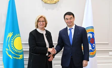 Аким Алматы Дархан Сатыбалды встретился с Президентом Бундесрата Германии Анке Релингер