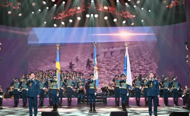 В Астане состоялся праздничный концерт "Қазақ даласы – Жеңістің алтын бесігі"