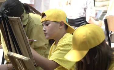 Қазақстан балалары: Түрксіб ауданында сурет байқауы өтті