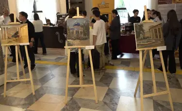 Алматыда жас суретшілердің көрмесі өтті