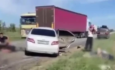 Самара-Шымкент тасжолында жол апатынан үш адам көз жұмды