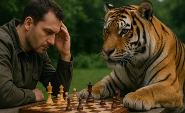 Интеллект хищника: кто из зверей способен на шахматную стратегию