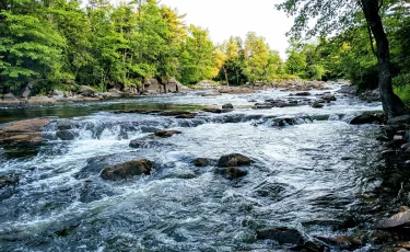 Жетісу облысында өзеннен аспалы темір арқан арқылы өтпек болған ер адам суға кетті