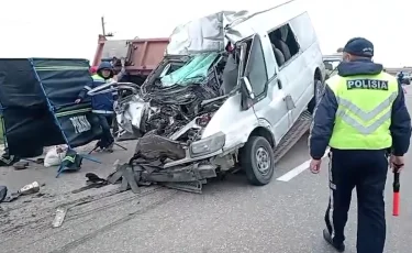 Смертельное ДТП: в Костанайской области в аварии погибли шесть человек