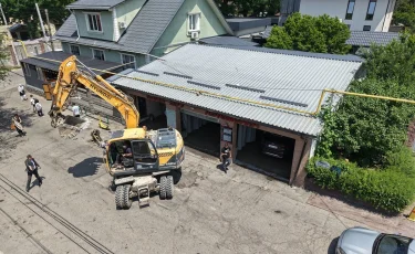 Очередную незаконную автомойку снесли в Алматы