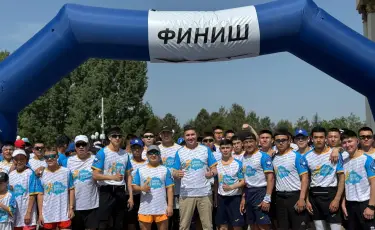 1 мая в Алматы состоялся марафон «Бірлік жүгірісі»