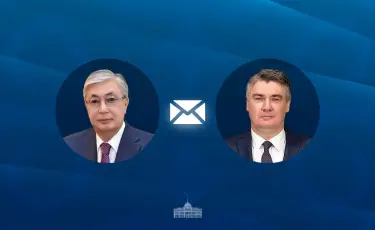 Мемлекет басшысы Хорватия президентіне құттықтау жеделхатын жолдады