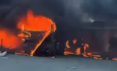 Құлсарыда жанармай бекетінде жарылыс болып, екі адам қаза тапты