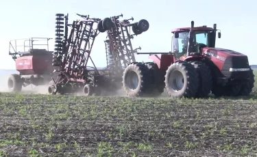 В Акмолинской области продолжается посевная кампания