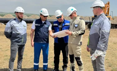 Энергетика вице-министрі «Бейнеу-Бозой-Шымкент» магистральдық газ құбыры құрылысына дайындық барысын тексерді