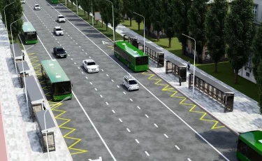 Формирование транспортного каркаса Алматы: в городе строятся две линии BRT