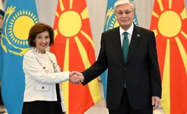 Қасым-Жомарт Тоқаев Солтүстік Македония президентімен кездесті