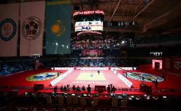 Президент Qazaqstan Barysy Grand Slam турнирін тамашалады