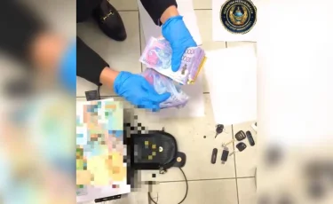 Заңсыз көші-қон арнасы тоқтатылды: полиция төлқұжаттар, мөрлер мен ақша тәркіледі