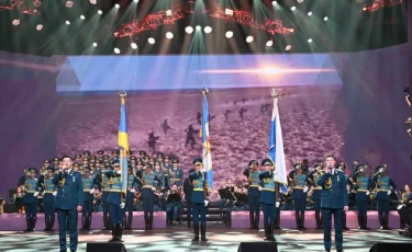 Астанада "Қазақ даласы – Жеңістің алтын бесігі" атты мерекелік концерт өтті
