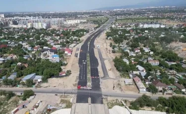 В Алматы открыто движение на пробивке проспекта Абая