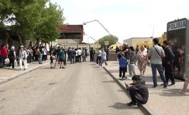 Пожар на рынке в Астане уничтожил имущество предпринимателей