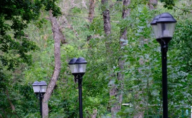 Масштабная реконструкция освещения проходит в крупных парках Алматы