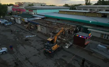 Алматыда «Арыстан» базары сүріліп жатыр