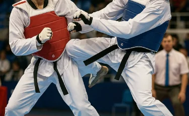 Қазақстандық таеквондошылар АҚШ-та жеңіс тұғырына көтерілді