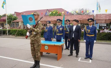 Новобранцы приняли военную присягу в Силах воздушной обороны
