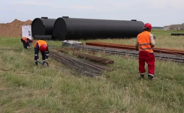 Возвращенные активы: в СКО в селе Бирлик начали строить водопровод