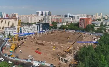 Возвращенные активы: в Астане возводят стадион