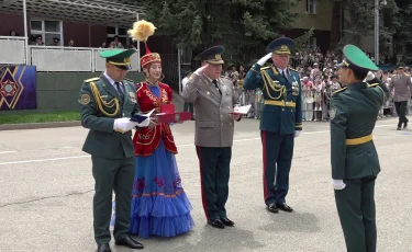 Алматыда Шекара академиясының 160-тан астам түлегі лейтенант шенін алды