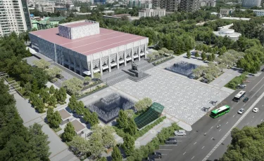 Алматы әкімі  Әуезов атындағы театрдың қайта жаңғырту жұмыстарымен танысты