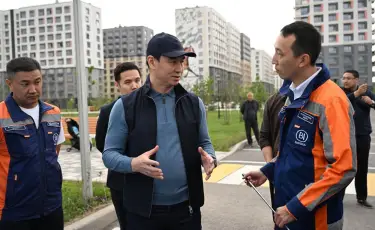 Аким Алматы осмотрел ключевые инфраструктурные проекты в Алатауском районе