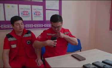 "Жедел жәрдем" қызметкерлеріне арналған бейнежетон енгізілді