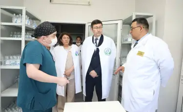 Первый вице-министр здравоохранения оценил развитие медицины в СКО