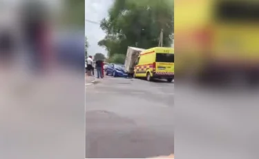 Тройное ДТП с участием скорой произошло в Талдыкоргане