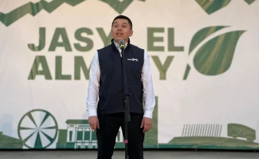 Алматыда «Жасыл ел» еңбек маусымының ашылу салтанаты өтті