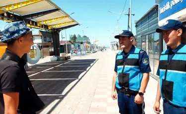 Алакөл жағалауында қауіпсіздік күшейтілді