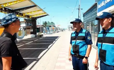 Алакөл жағалауында қауіпсіздік күшейтілді