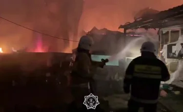 Тұрғын үйдегі өрт:  бір адам көз жұмды