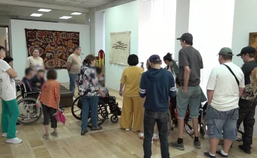 Алматылық бүлдіршіндер «Қысқы көбелектер» фильмін тамашалады