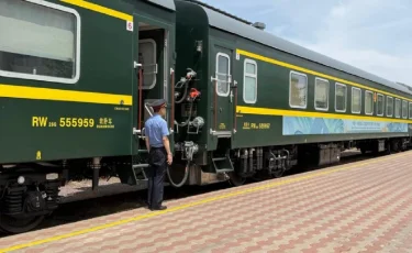 Сианьнан шыққан халықаралық туристік пойыз Алматыға жетті