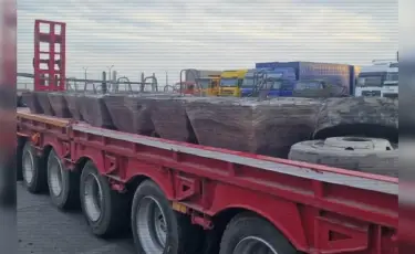Жетісу облысында 60 тонна қорғасын алып бара жатқан жүк көліктері ұсталды